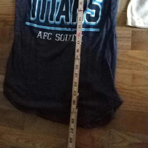 Tennessee Titans Blue Long Sleeve Henley Up Shirt Teens Large 11/13 - Picture 5 of 9